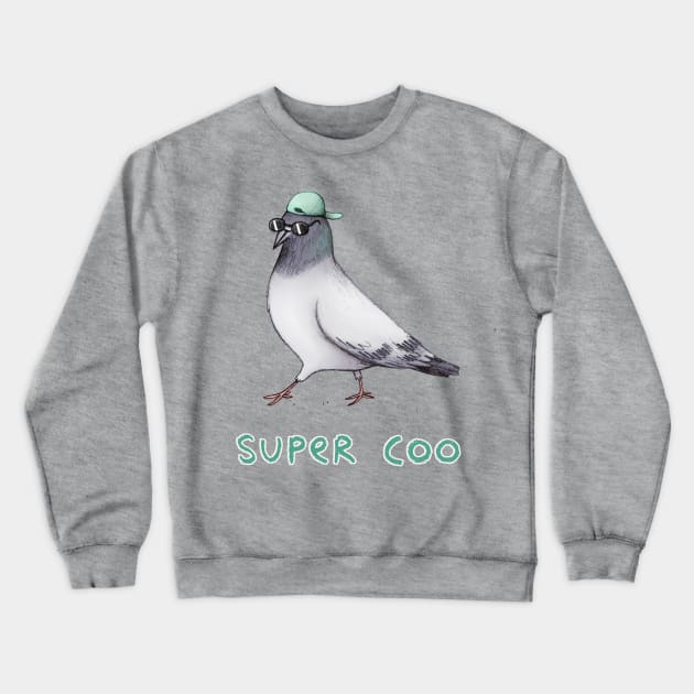 Super Coo Crewneck Sweatshirt by Sophie Corrigan